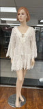 CS-145 Beautiful Withe lace Dress