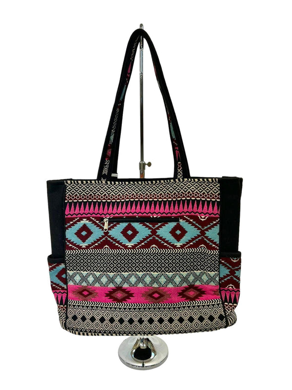 SB-062 Multicolor Embellished Tote BACK IN STOCK